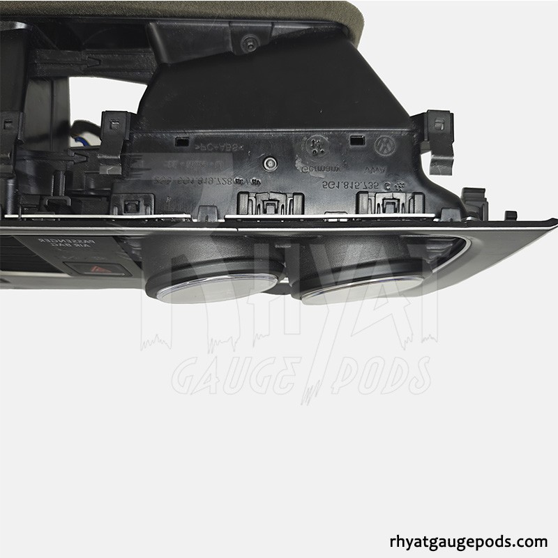 Support manomètre milieu droite double VW Golf MK7 52mm RHD